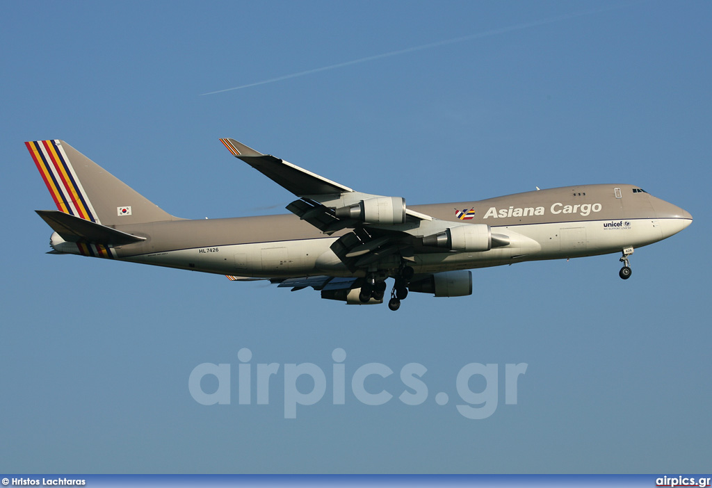 HL7426, Boeing 747-400F(SCD), Asiana Cargo