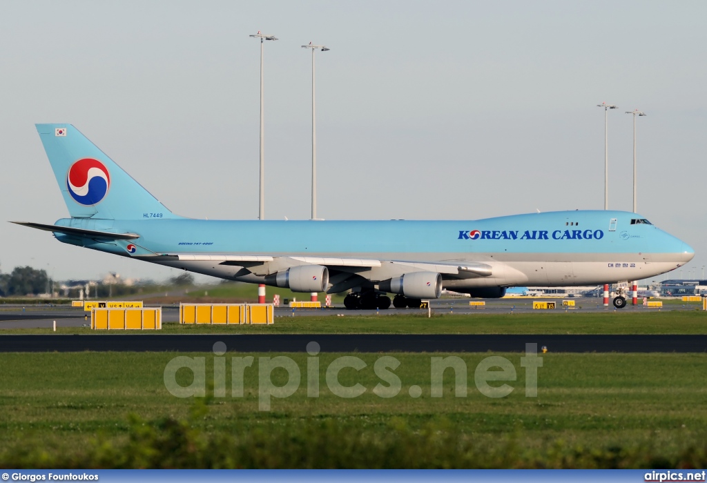 HL7449, Boeing 747-400F(SCD), Korean Air Cargo