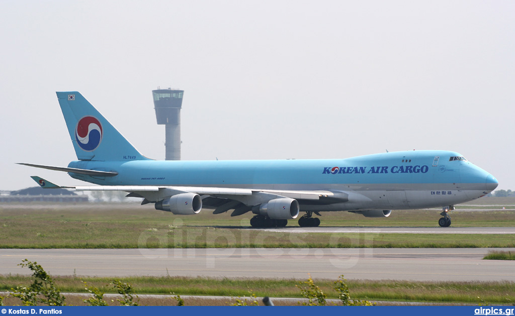 HL7449, Boeing 747-400F(SCD), Korean Air Cargo