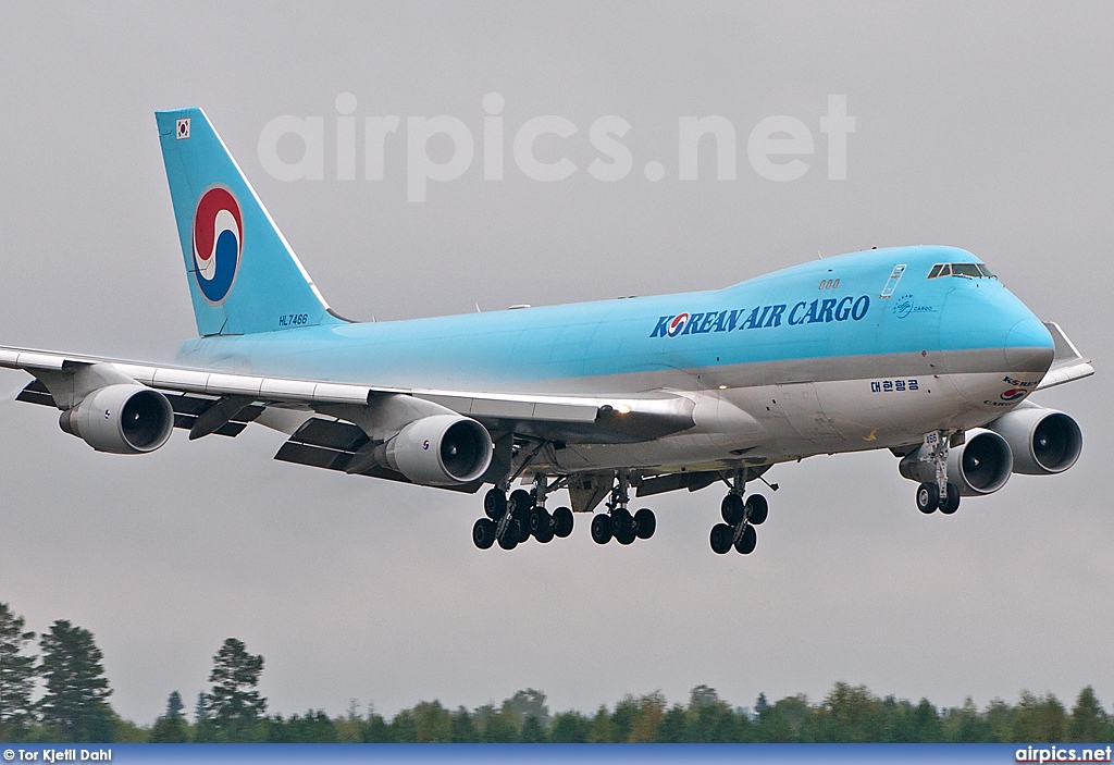 HL7466, Boeing 747-400F(SCD), Korean Air Cargo