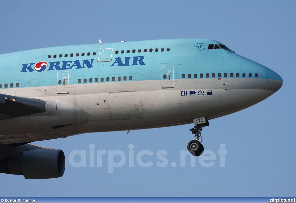 HL7473, Boeing 747-400, Korean Air