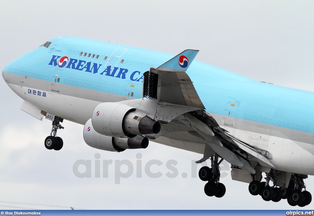 HL7482, Boeing 747-400(BCF), Korean Air Cargo