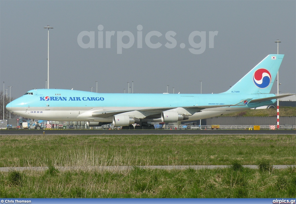 HL7499, Boeing 747-400ERF(SCD), Korean Air