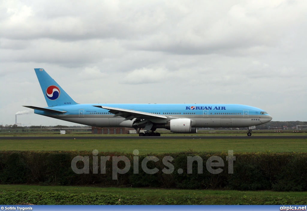 HL7575, Boeing 777-200ER, Korean Air