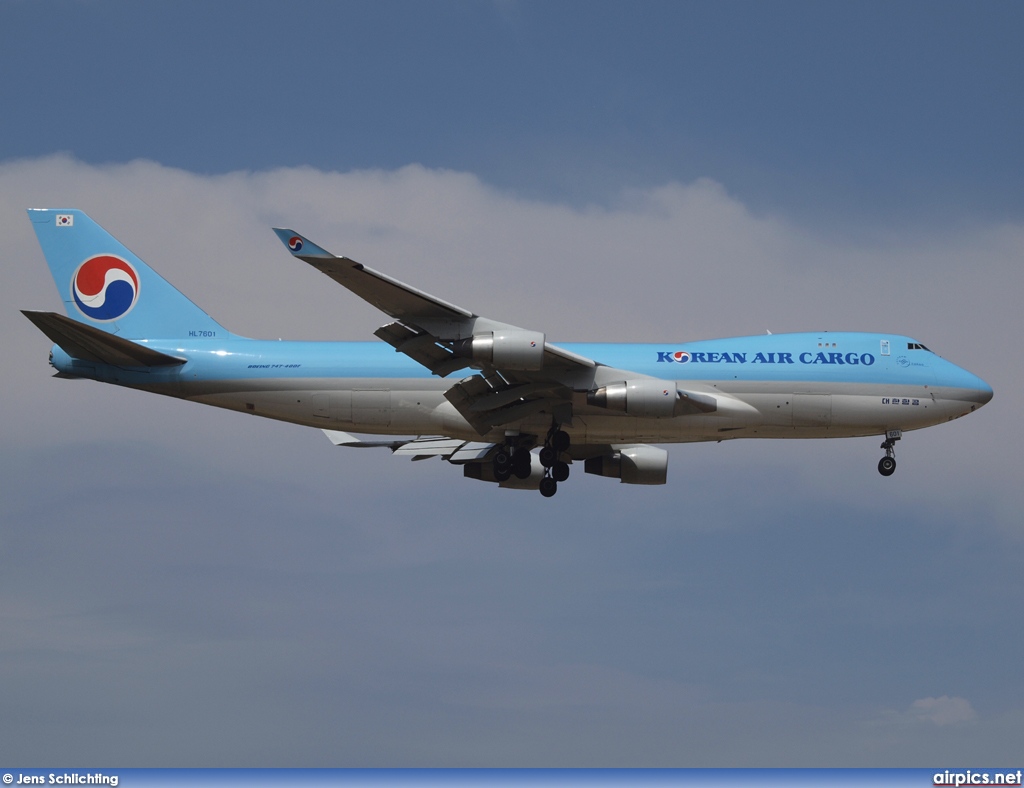 HL7601, Boeing 747-400ERF(SCD), Korean Air Cargo