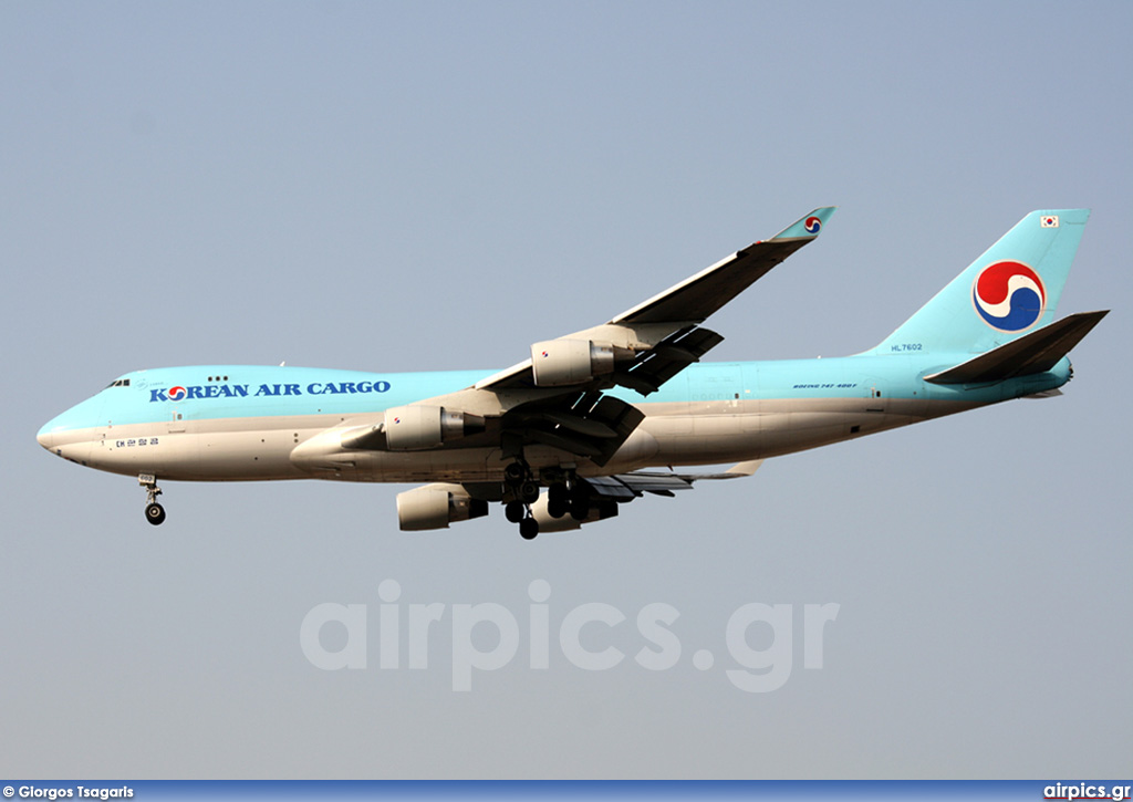 HL7602, Boeing 747-400ERF(SCD), Korean Air