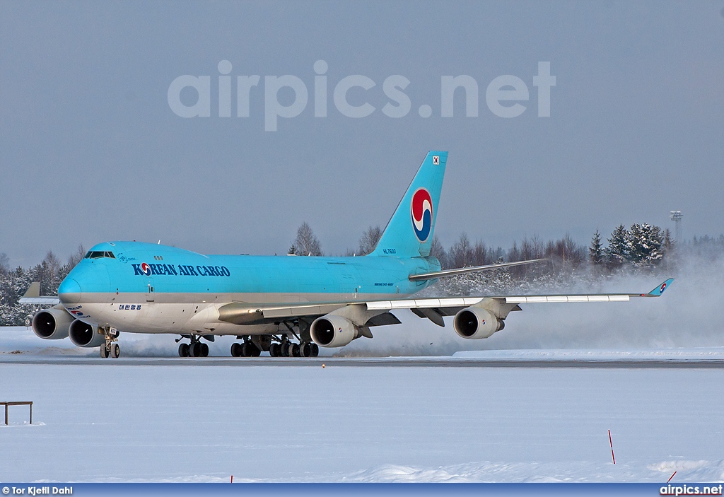 HL7603, Boeing 747-400ERF(SCD), Korean Air Cargo