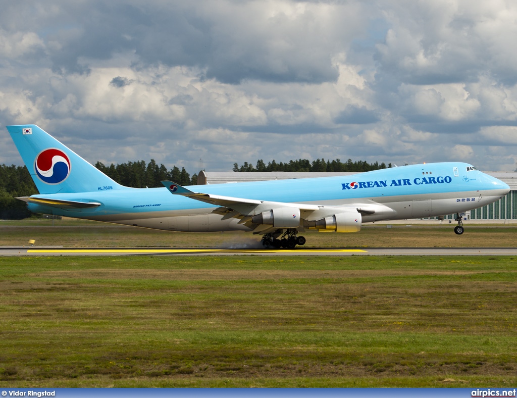 HL7605, Boeing 747-400ERF(SCD), Korean Air Cargo