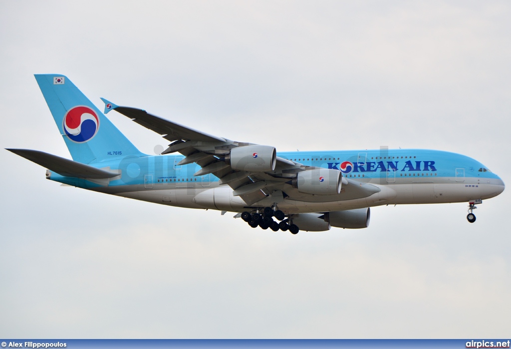 HL7615, Airbus A380-800, Korean Air