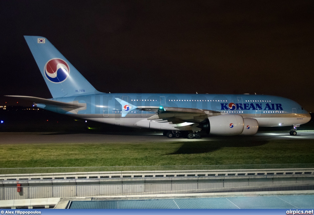 HL7615, Airbus A380-800, Korean Air