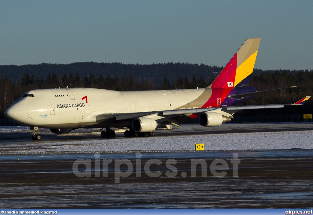 HL7618, Boeing 747-400SF, Asiana Cargo