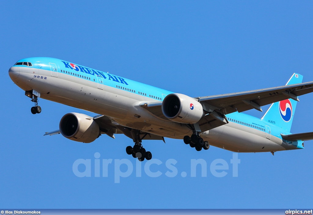 HL8275, Boeing 777-300ER, Korean Air