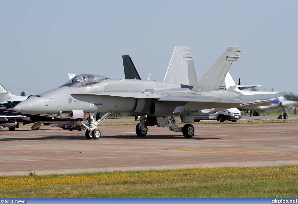 HN-406, Boeing (McDonnell Douglas) F/A-18C Hornet, Finnish Air Force