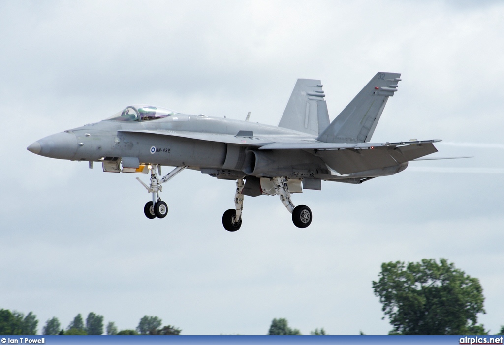 HN-432, Boeing (McDonnell Douglas) F/A-18C Hornet, Finnish Air Force