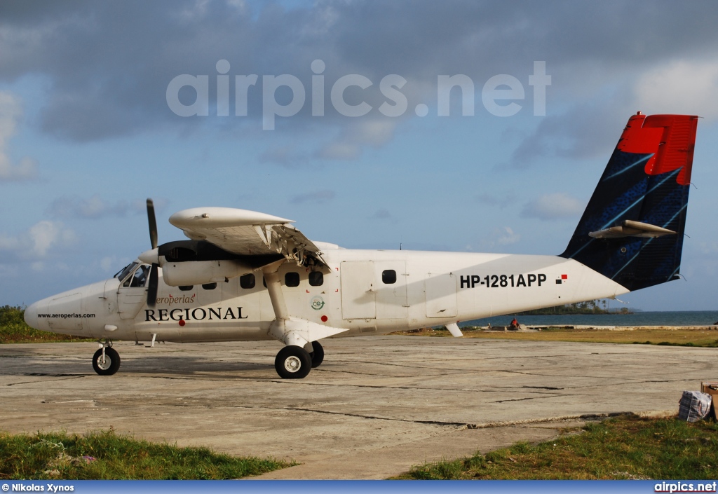 HP-1281APP, De Havilland Canada DHC-6-300 Twin Otter, Aeroperlas Regional