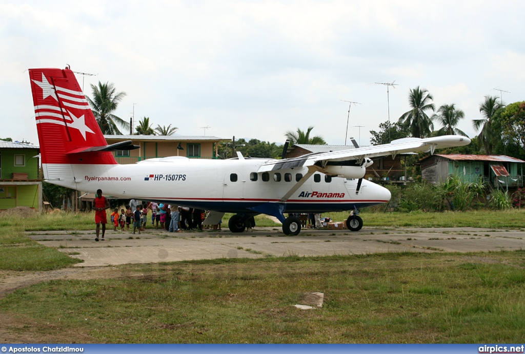 HP-1507PS, De Havilland Canada DHC-6-300 Twin Otter, Air Panama