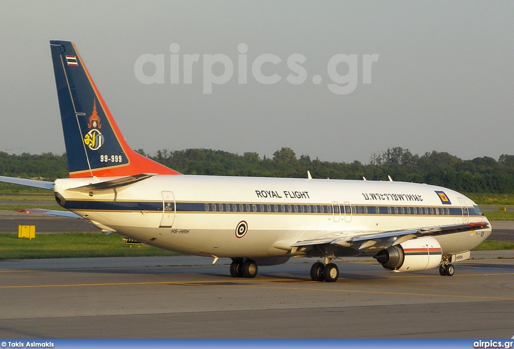 HS-HRH, Boeing 737-400, Royal Thai Air Force