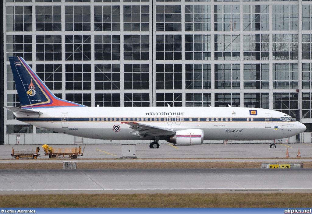 HS-HRH, Boeing 737-400, Royal Thai Air Force