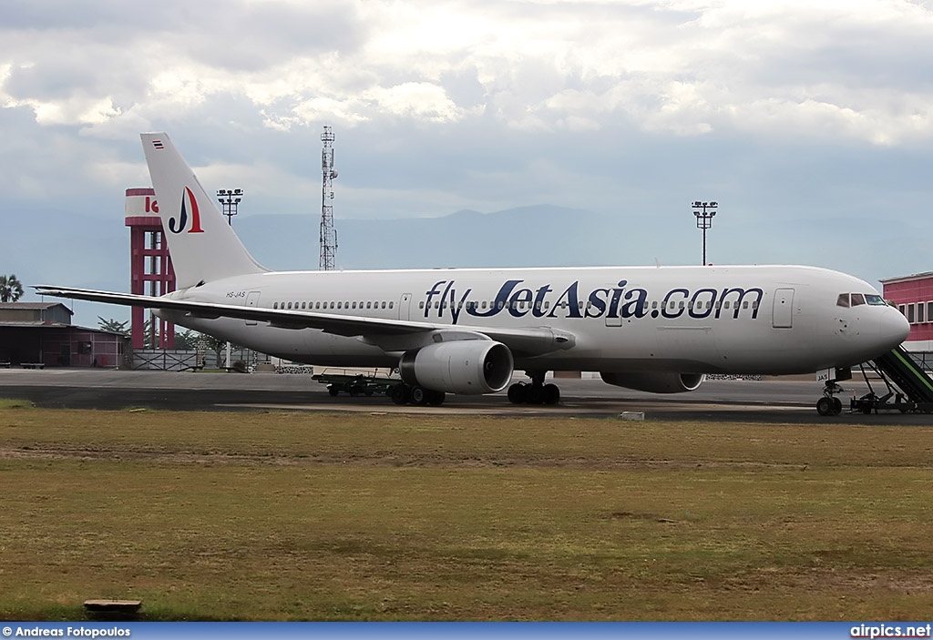 HS-JAS, Boeing 767-300ER, Jet Asia Airways