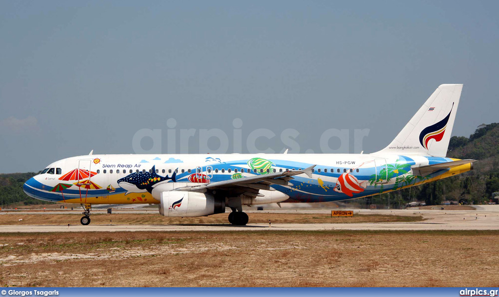 HS-PGW, Airbus A320-200, Siem Reap Airways