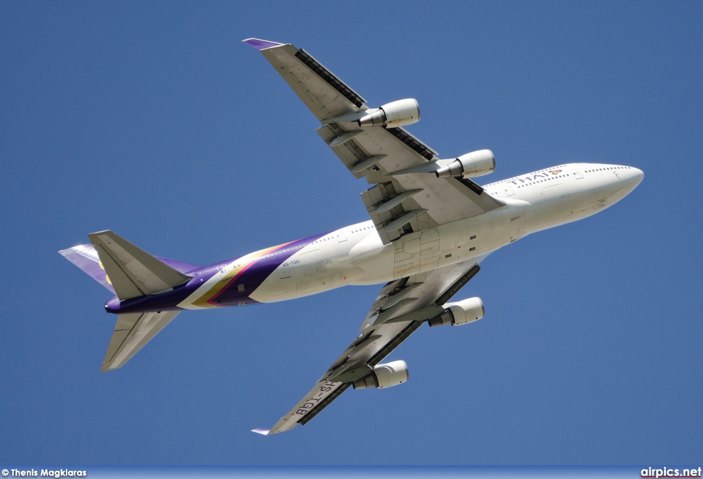 HS-TGB, Boeing 747-400, Thai Airways