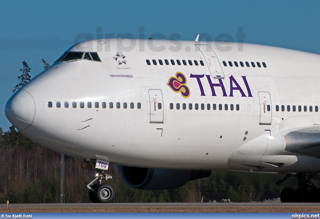 HS-TGG, Boeing 747-400, Thai Airways