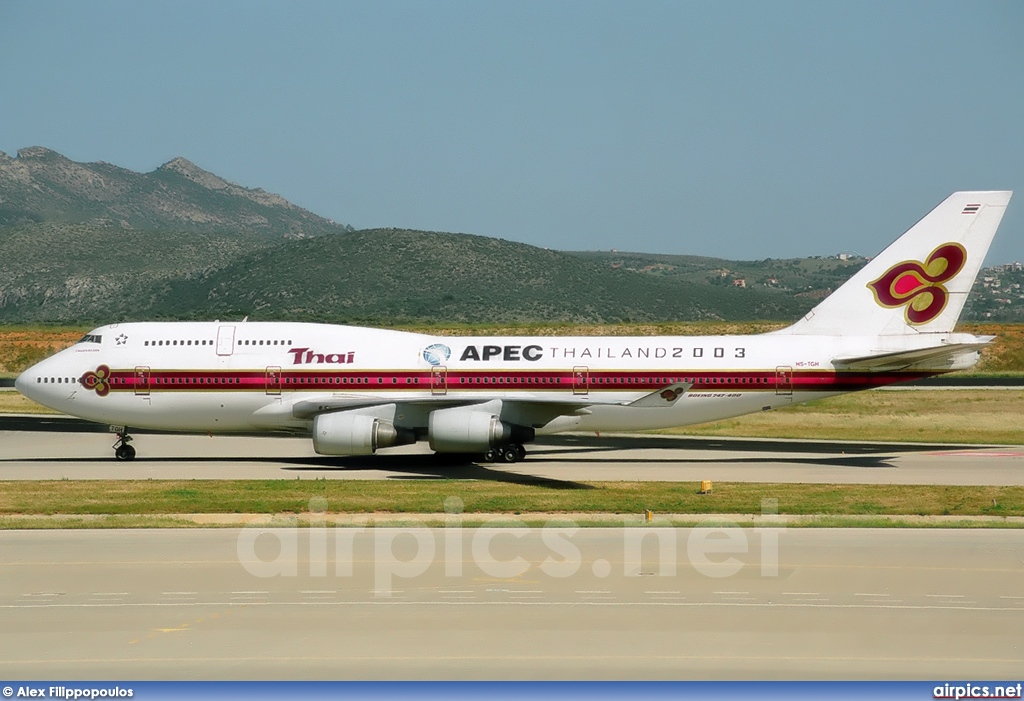 HS-TGH, Boeing 747-400, Thai Airways