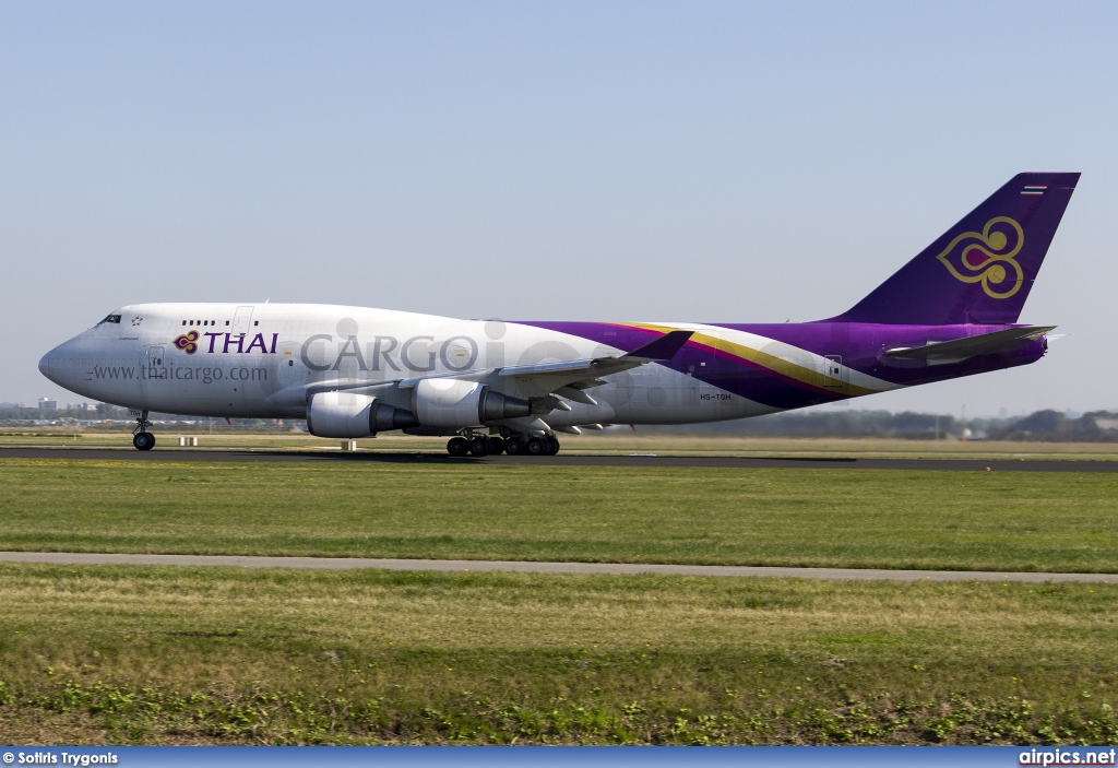 HS-TGH, Boeing 747-400(BCF), Thai Airways