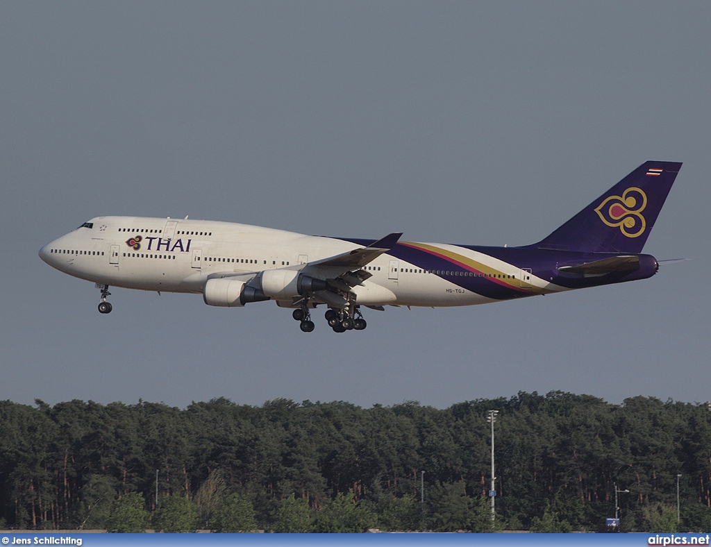 HS-TGJ, Boeing 747-400, Thai Airways
