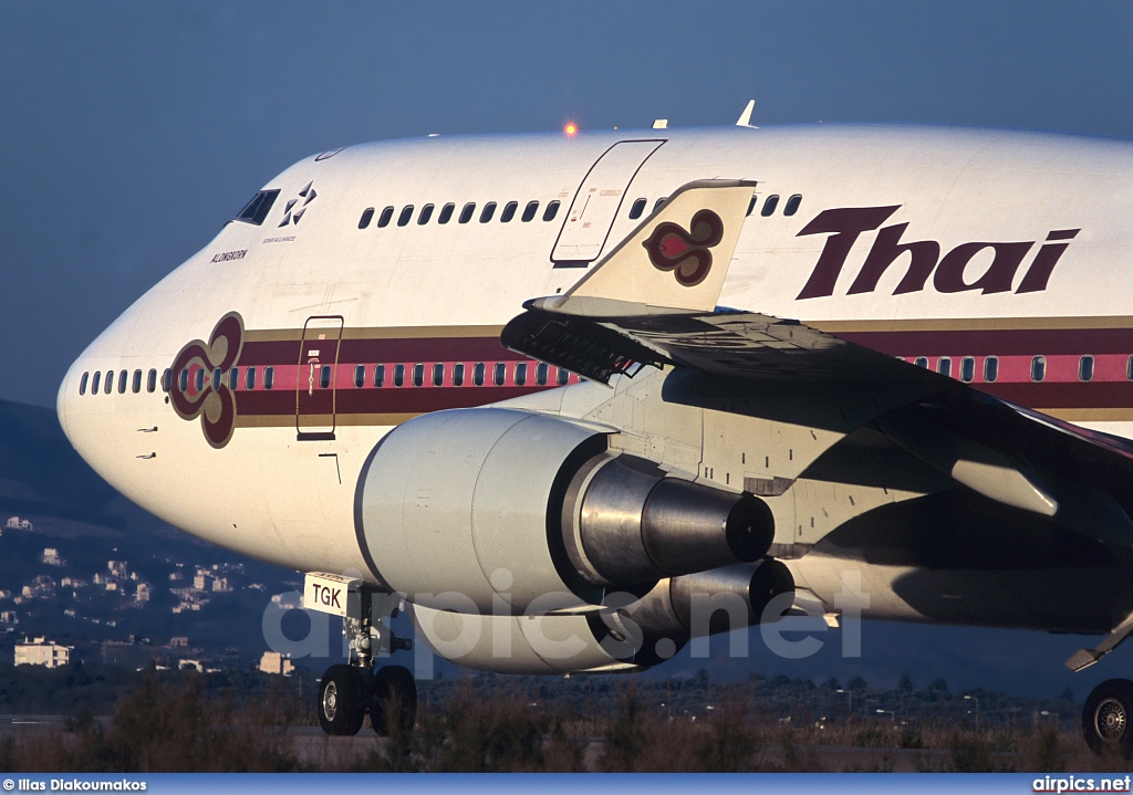 HS-TGK, Boeing 747-400, Thai Airways