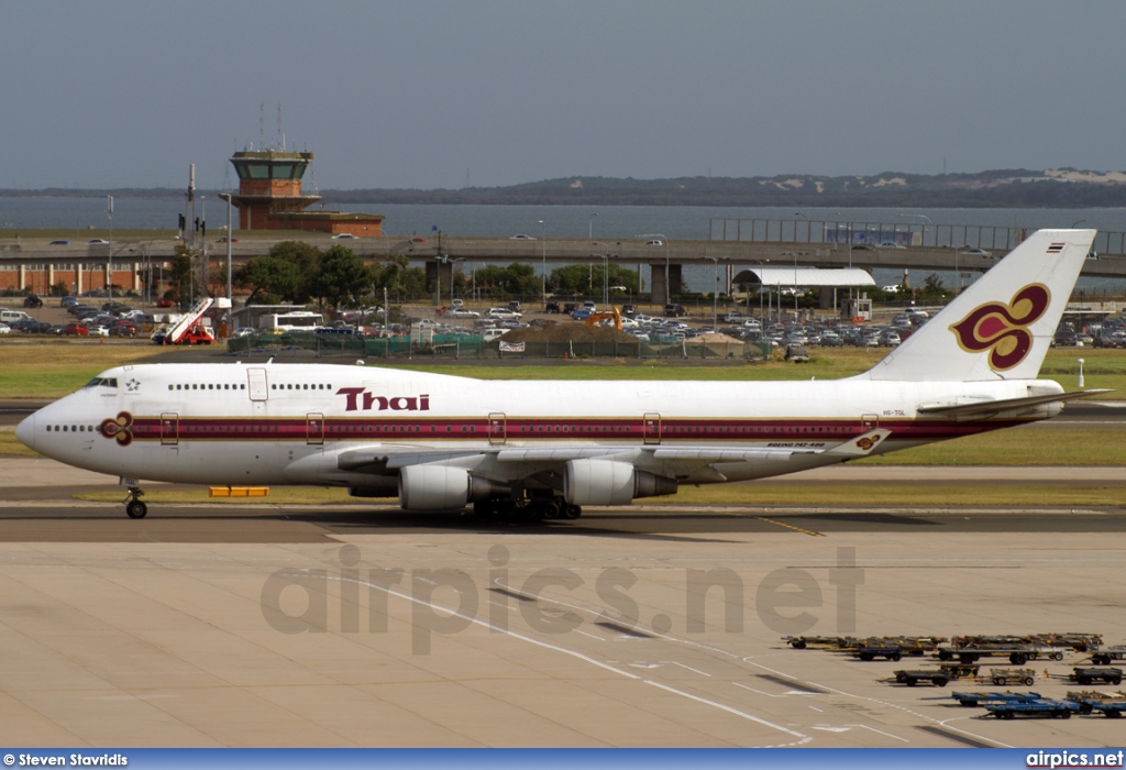 HS-TGL, Boeing 747-400, Thai Airways