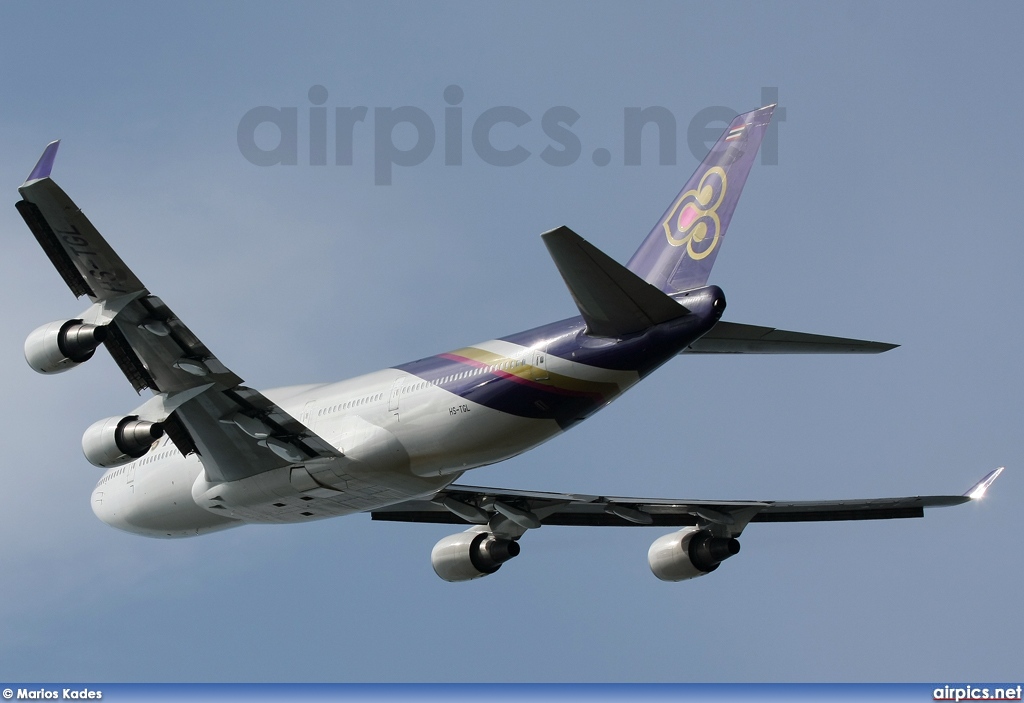 HS-TGL, Boeing 747-400, Thai Airways