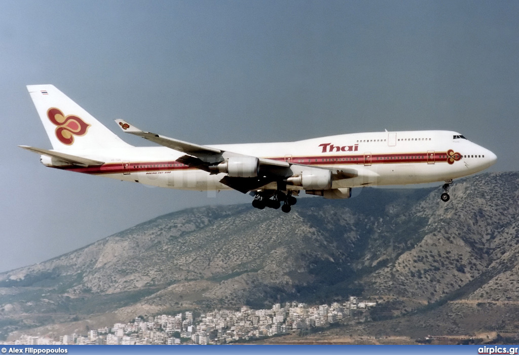 HS-TGN, Boeing 747-400, Thai Airways