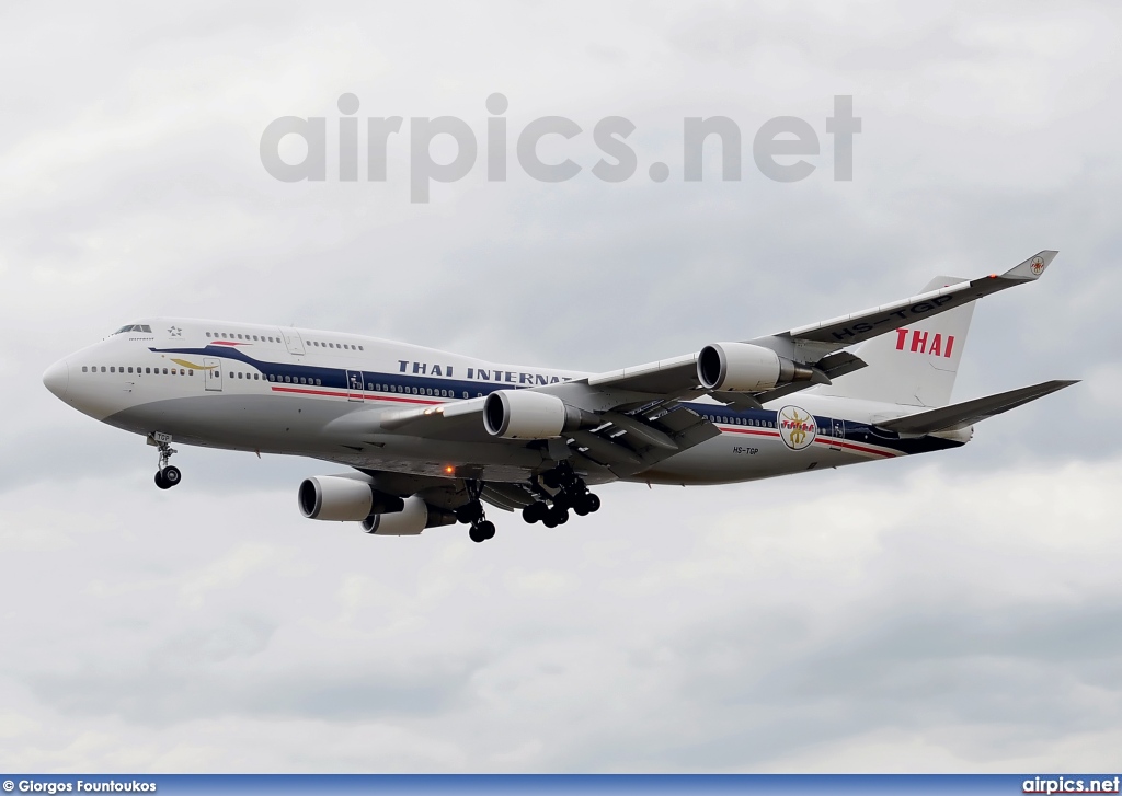 HS-TGP, Boeing 747-400, Thai Airways