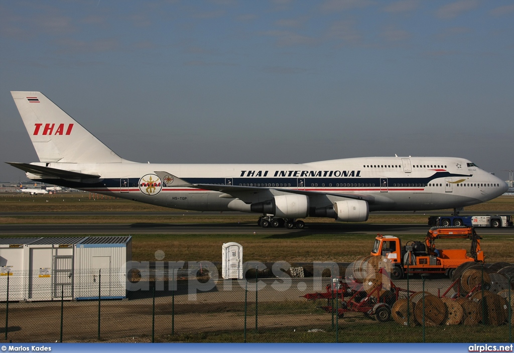 HS-TGP, Boeing 747-400, Thai Airways