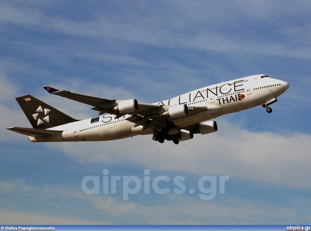 HS-TGW, Boeing 747-400, Thai Airways