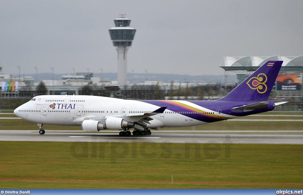 HS-TGX, Boeing 747-400, Thai Airways