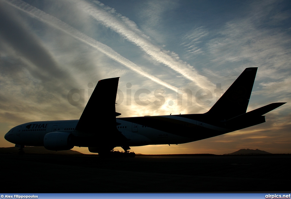 HS-TJR, Boeing 777-200ER, Thai Airways