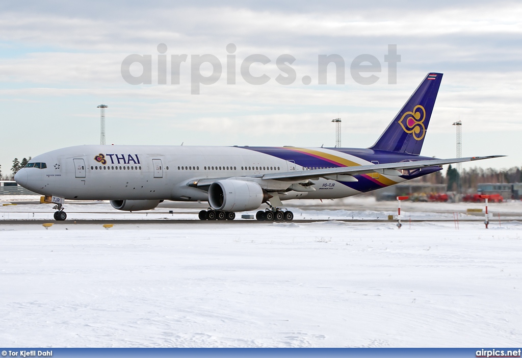 HS-TJR, Boeing 777-200ER, Thai Airways