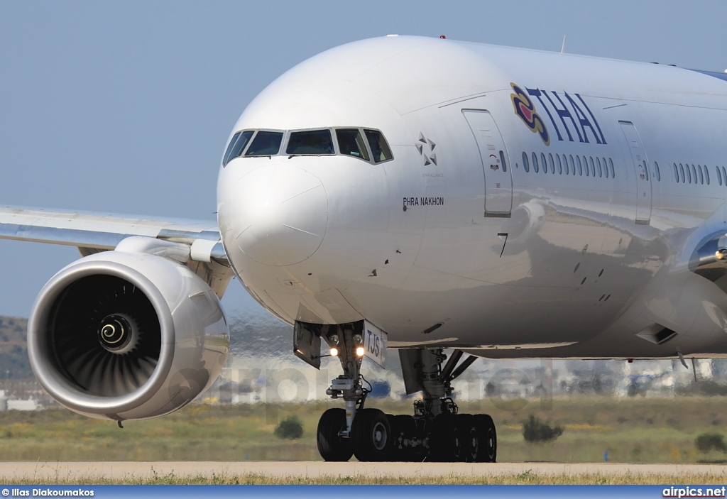 HS-TJS, Boeing 777-200ER, Thai Airways