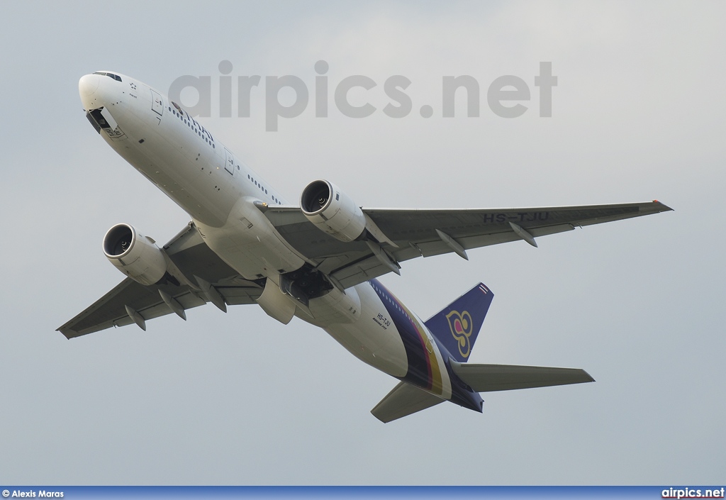 HS-TJU, Boeing 777-200ER, Thai Airways