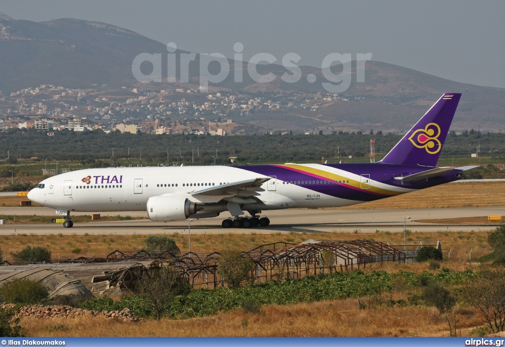 HS-TJU, Boeing 777-200ER, Thai Airways