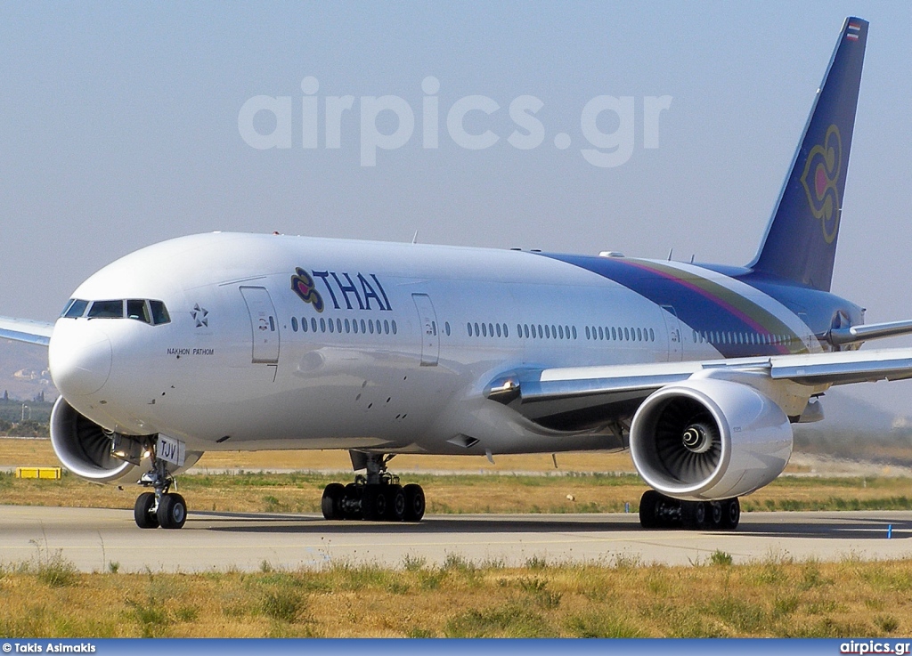 HS-TJV, Boeing 777-200ER, Thai Airways