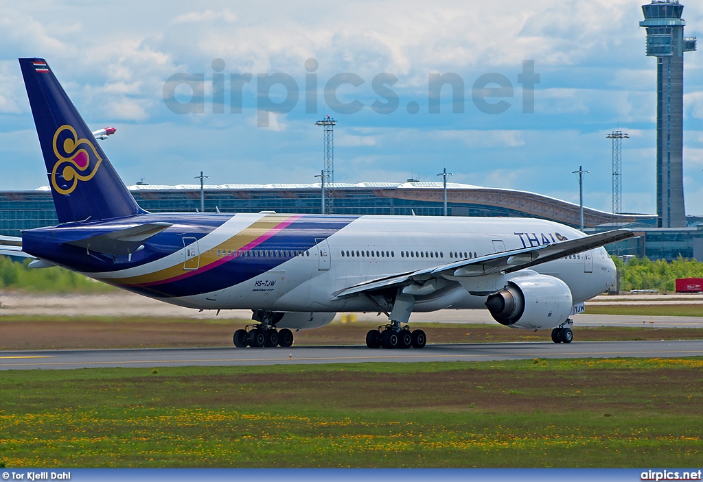 HS-TJW, Boeing 777-200ER, Thai Airways