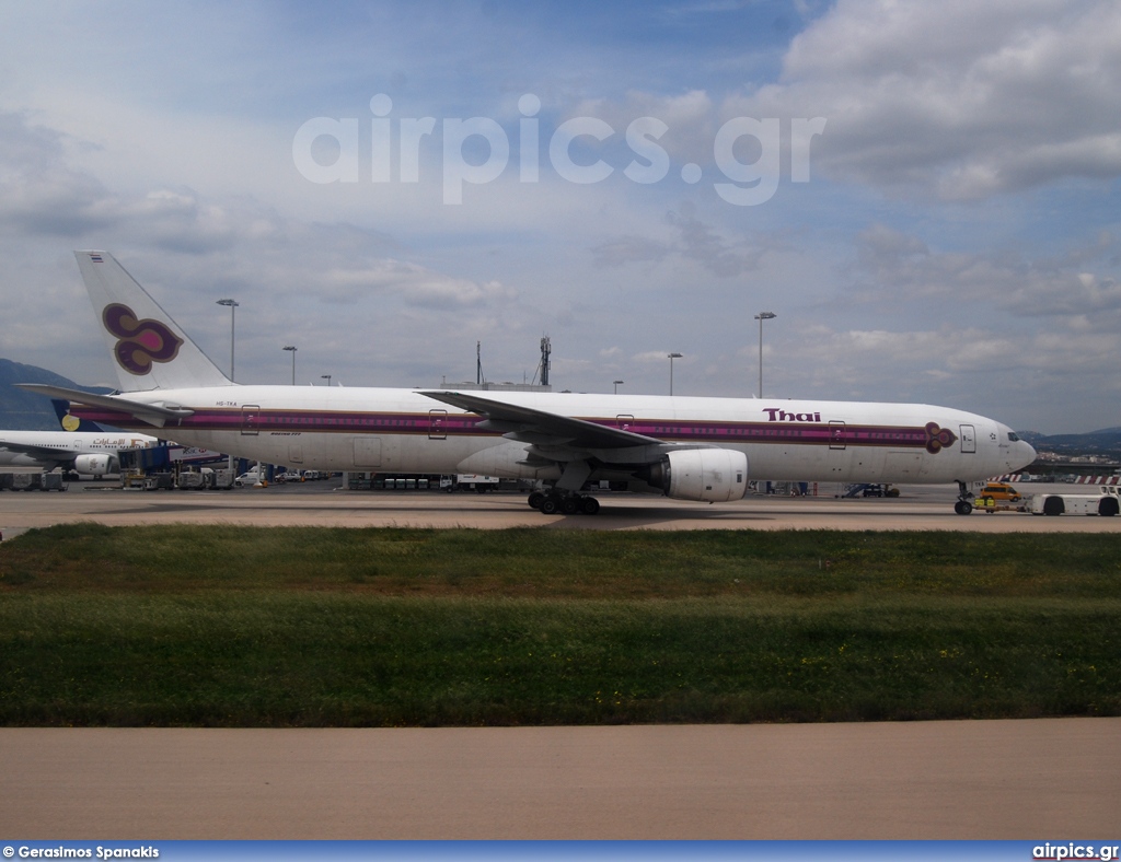 HS-TKA, Boeing 777-300, Thai Airways