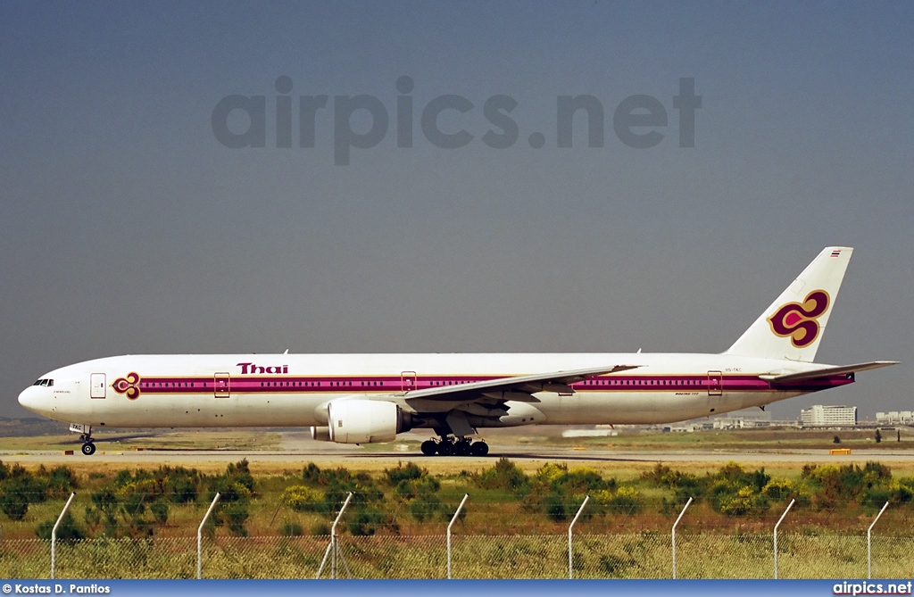 HS-TKC, Boeing 777-300, Thai Airways