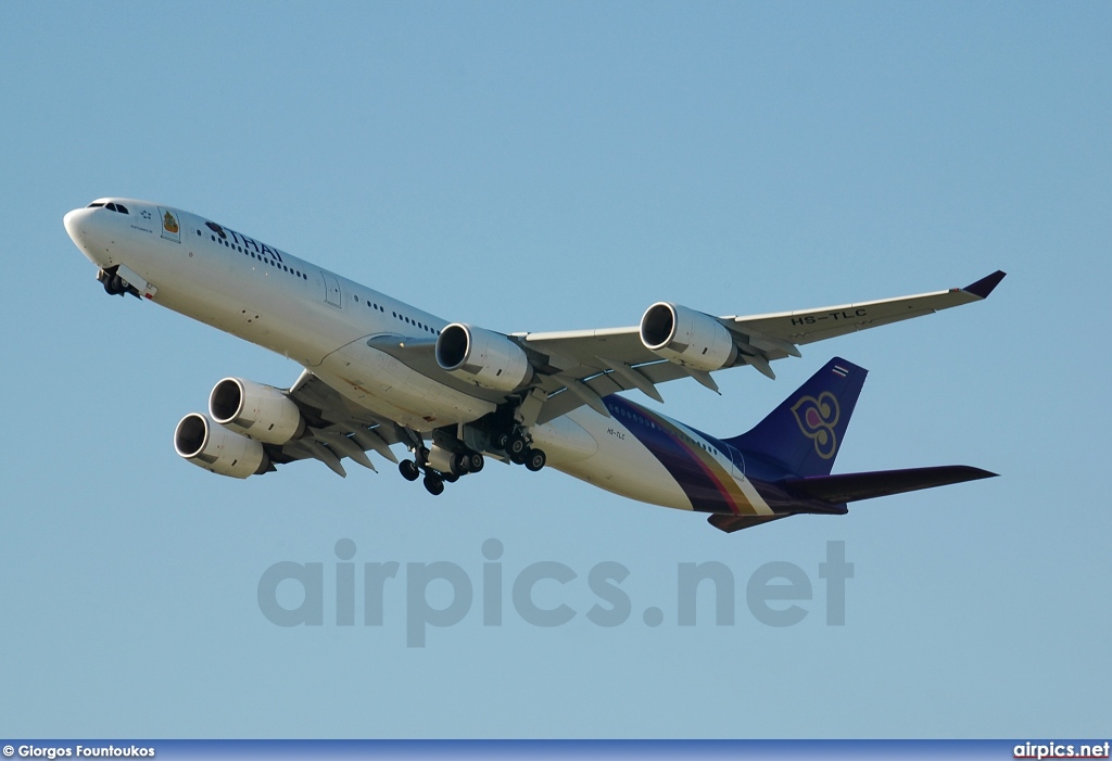 HS-TLC, Airbus A340-500, Thai Airways