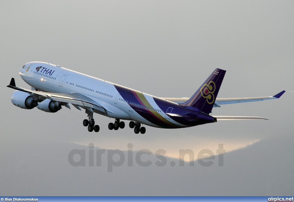 HS-TLC, Airbus A340-500, Thai Airways