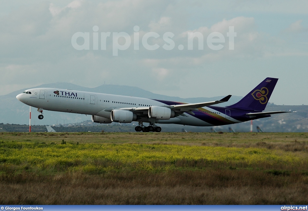 HS-TLD, Airbus A340-500, Thai Airways