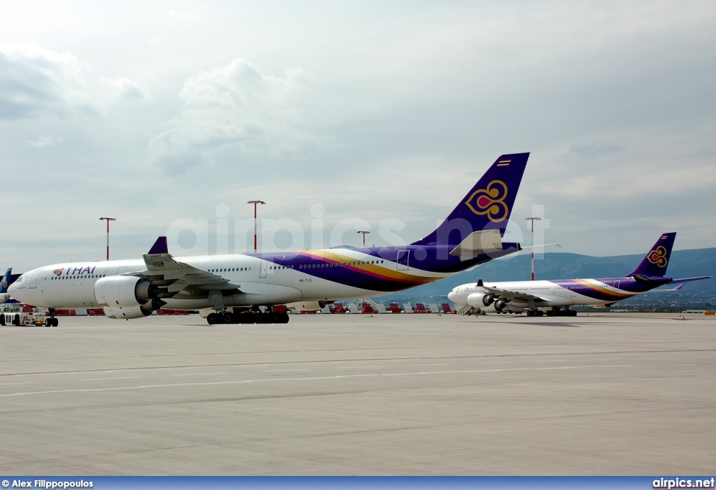 HS-TLD, Airbus A340-500, Thai Airways